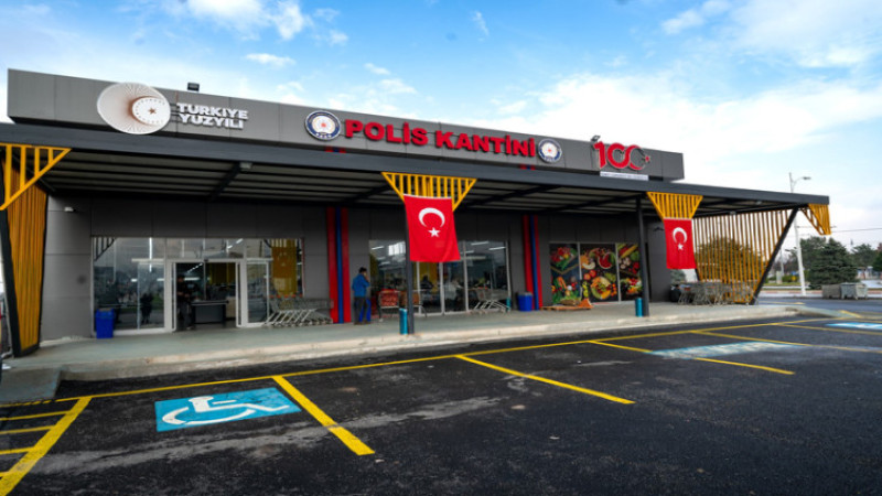 Karakavak'ta Yapımı Devam Eden Polis Kantini Tamamlandı