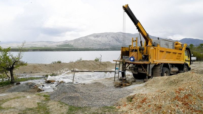 MASKİ Meydancık'ta 53 Metre Derinlikte Saniyede 4 Litre Debili Kuyu Açtı
