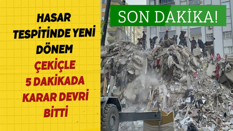  Hasar Tespitinde Yeni Dönem: Çekiçle 5 Dakika'da Karar Devri Bitti