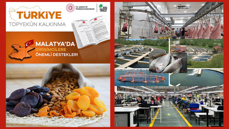 Malatya'ya  4  Sektöre Yönelik Teşvik Destekleri Başladı 