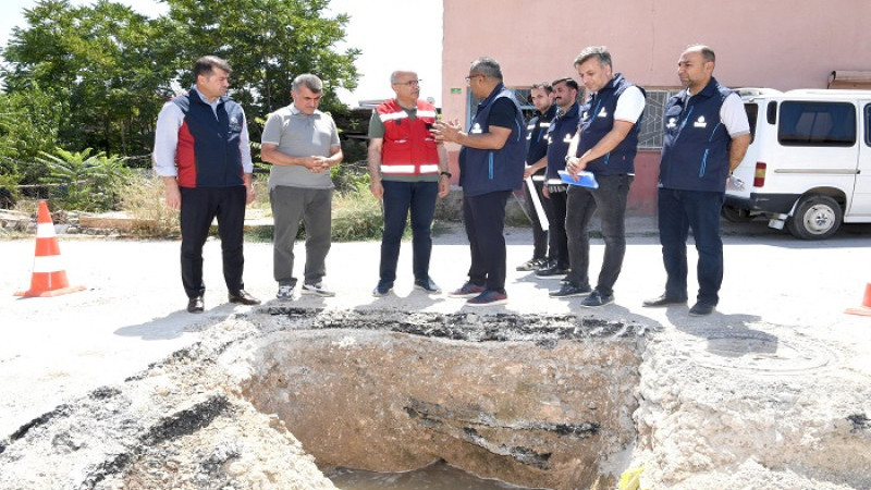 MASKİ ; 14 Ağustos Perşembe Günü Yeşilyurt'ta 12 Mahalleye  12 Saat Su Yok  