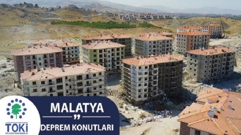 Malatya'da Deprem Konutlarında Borçlandırma 21 Ekim’de Başlıyor