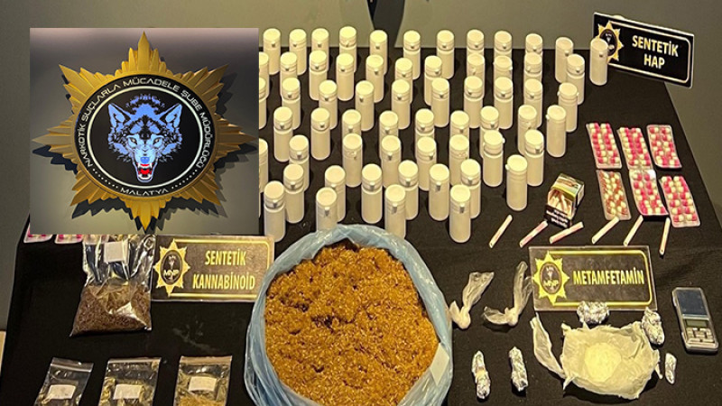 Malatya’da Yapılan Uyuşturucu Operasyonunda 8 Kişi Tutuklandı