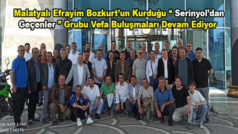 “Serinyol’dan Geçenler” Grubu 9. Kez Buluştu
