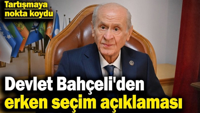 Seçimler Zamanında Yapılacak ve Bundan da Asla Taviz Verilmeyecektir