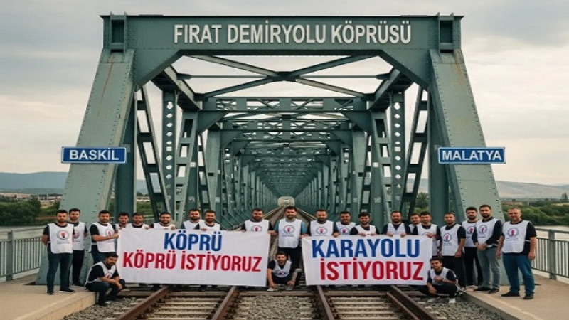Baskil Halkı, “Malatya-Baskil Arası Köprü Artık Bir Hizmet Değil, Haktır”