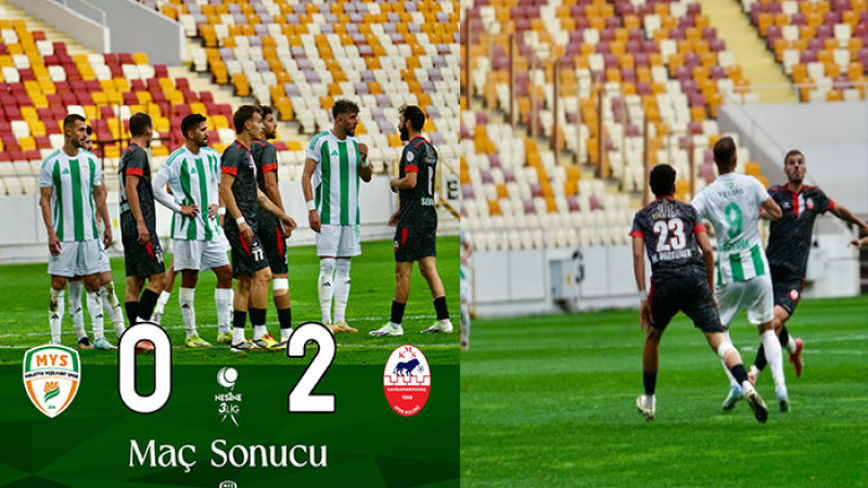 Malatya Yeşilyurtspor, Evinde Kahramanmaraşspor’a 2-0 Yenildi