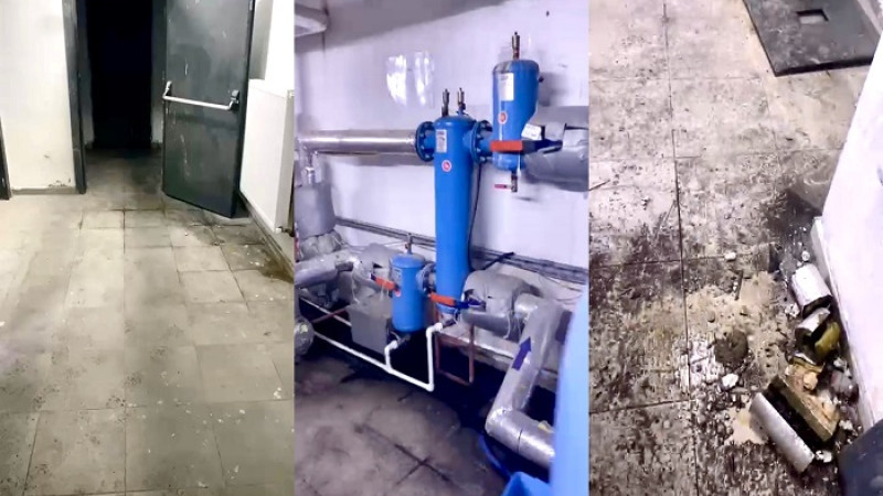 İkizce TOKİ'de Evlerin Bodrum Katları Sular Altında Kaldı