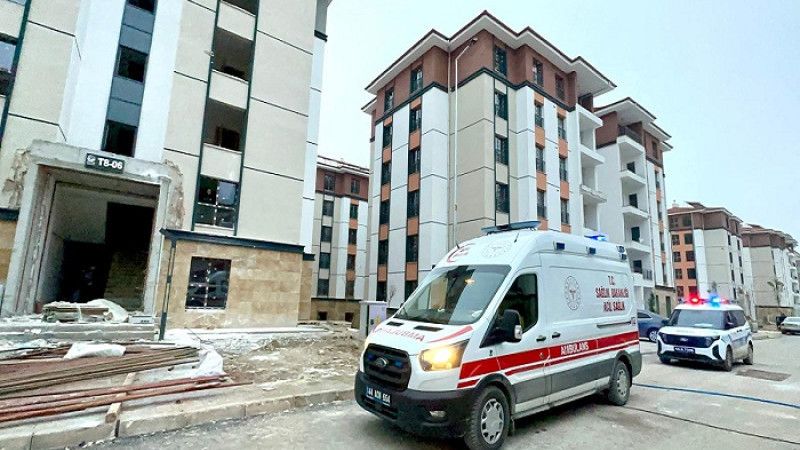 Battalgazi'de TOKİ Şantiyesinde Karbonmonoksit Faciası,1 İşçi Öldü