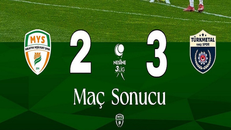 Malatya Yeşilyurtspor  Evinde Hacettepe’ye 3-2 Mağlup Oldu