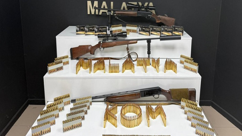 Malatya'da 167 Gram Kokain, 116 Sikke ve Ruhsatsız Silahlar Ele Geçirildi