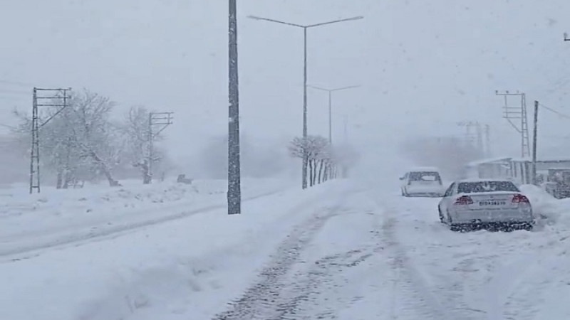 Malatya'nın  Birçok  ilçesinde  Kar İlçelerde Etkili Oluyor