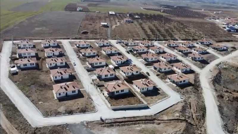 Malatya Geneli  Köy Konutları Büyük Ölçüde Tamamlandı