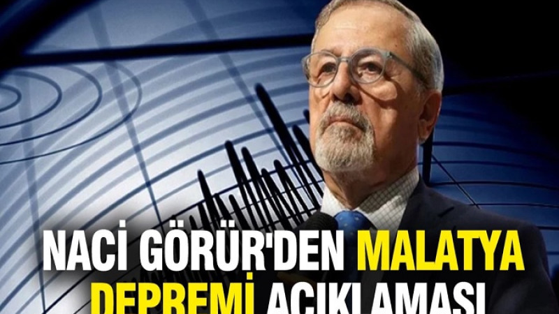 Prof. Dr. Naci Görür, “Kırılmış Bir Bölge, Tehlike Yok. Geçmiş Olsun” 