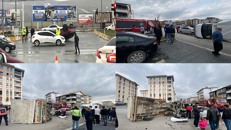  Malatya’da İki Ayrı Trafik Kazasında 3 Kişi Yaralandı