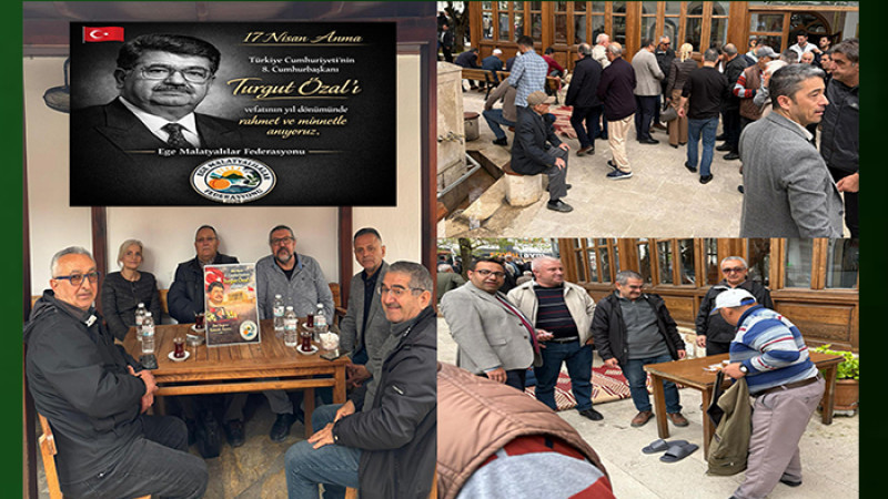 Merhum Turgut Özal 33. Ölüm Yıl Dönümünde Muğla'da Anıldı