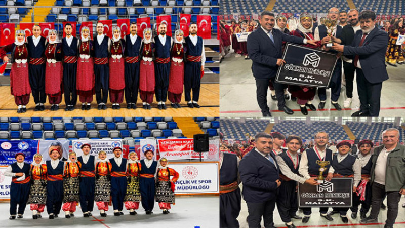 Malatya Ekiplerinden Halk Oyunlarında Büyük Başarı