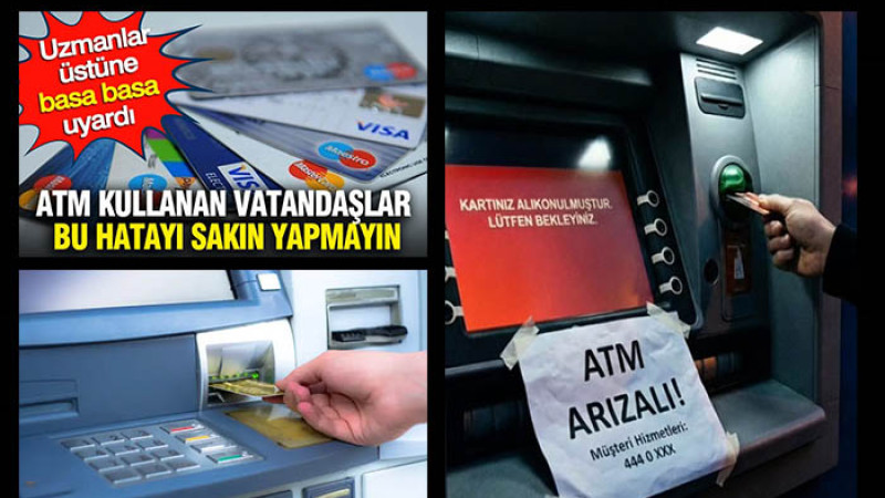 Bankamatik Kartınızı Yutarsa Paniğe Kapılmayın