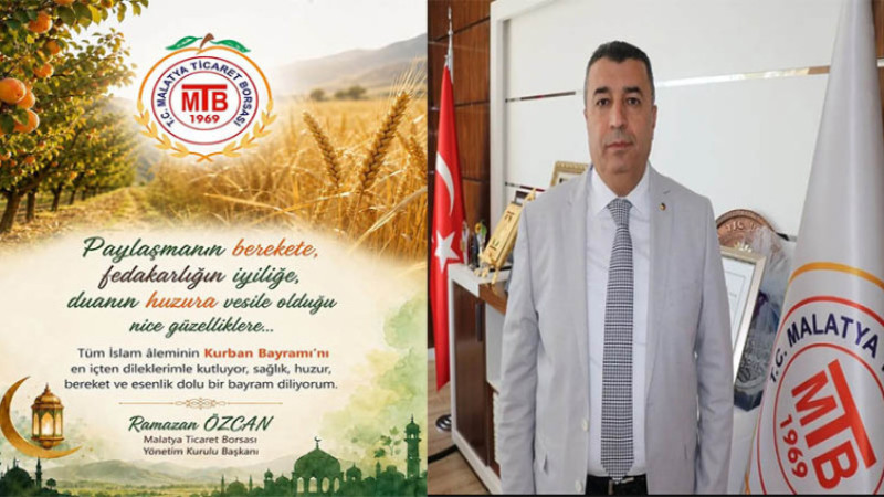 Başkan Ramazan Özcan, Kurban Bayramınız Mübarek Olsun 