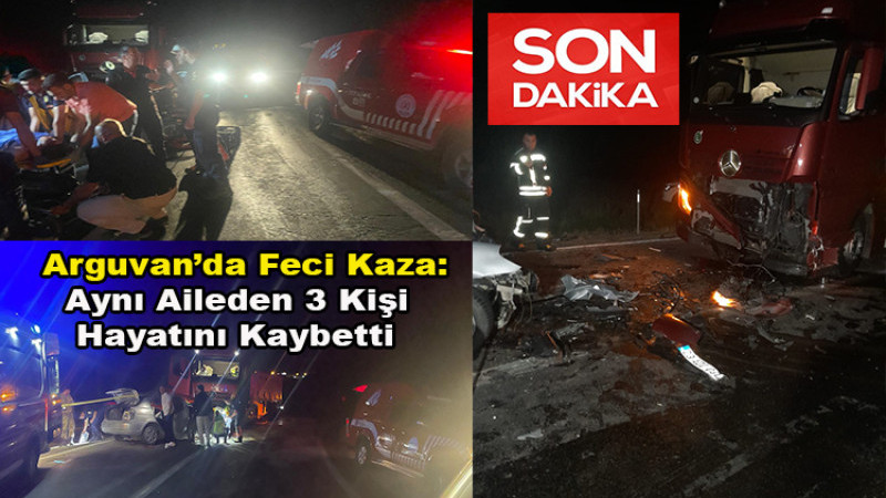 Arguvan’da Feci Kaza: Aynı Aileden 3 Kişi Hayatını Kaybetti