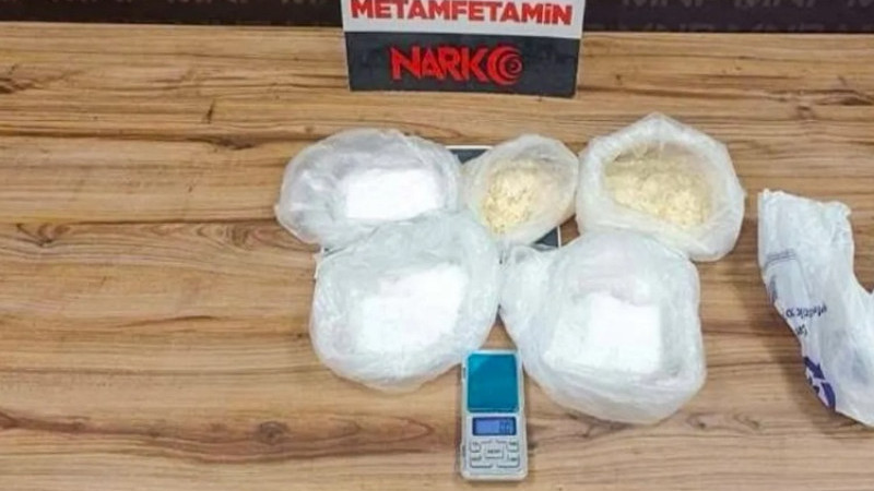 Malatya’da 4 Kilo 875 Gram Metamfetamin Ele Geçirildi