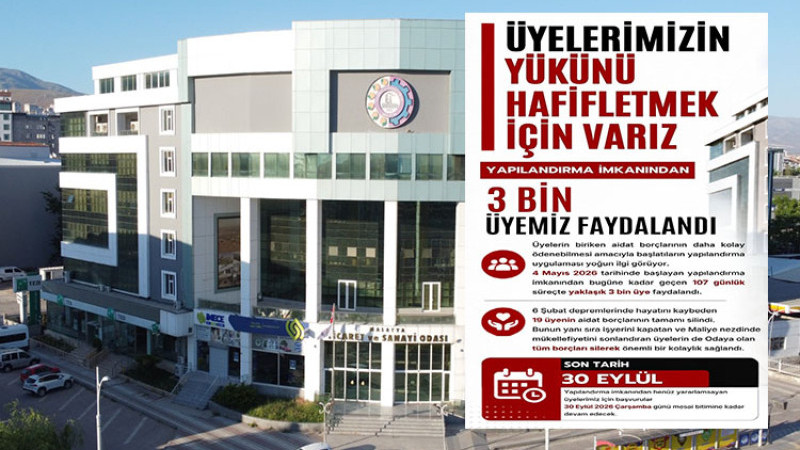 TSO’nun Yapılandırmasında 107 Günde Yaklaşık 3 Bin Üye Yararlandı