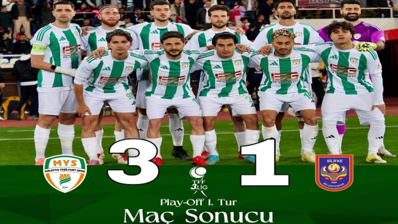 Yeşilyurtspor Kupada Siirtspor’u 3-1 Yenerek Tur Atladı